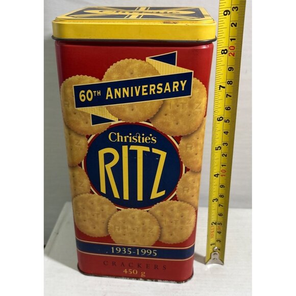 Christie Ritz Tin 60th Anniversary Collectible 1935-1995 Limited Edition - Picture 8 of 9